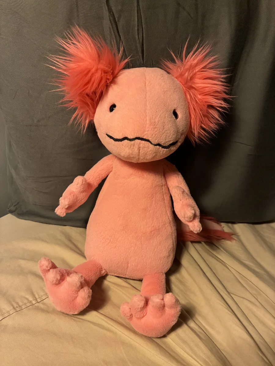 Front - Alice Axolotl photo by hayleehaunts