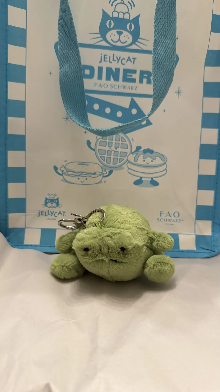 Front - Ricky Rain Frog Bag Charm photo by bronzieandthejellies