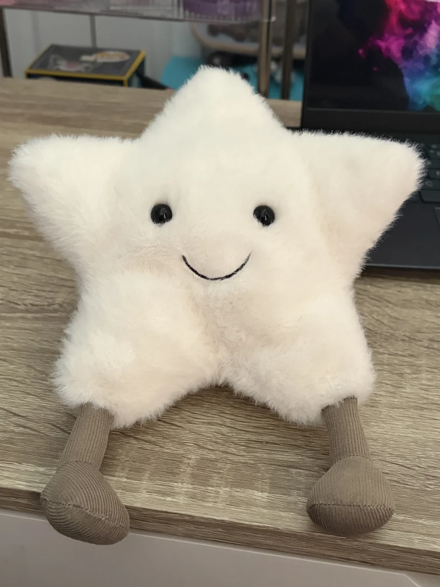 Front - Amuseables Cream Star photo by Julieeeee
