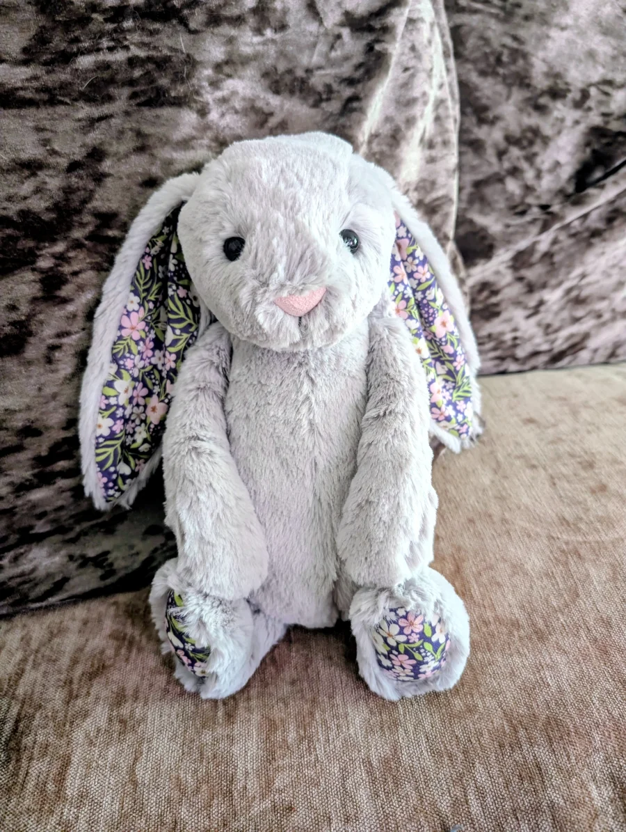 Front - Blossom Silver Bunny 'Bloom' - Medium photo by Jelly_shebear