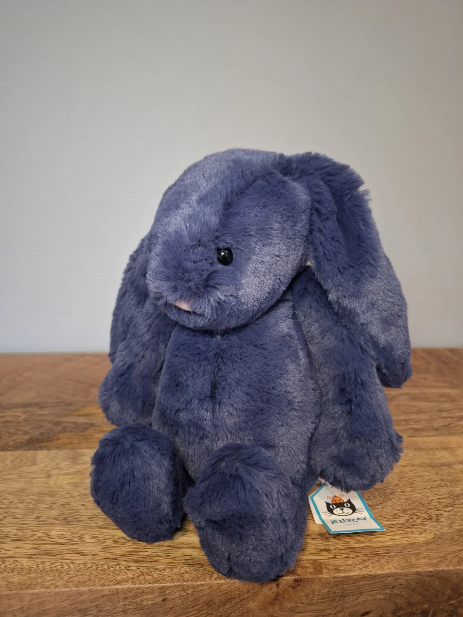 Front - Bashful Navy Bunny - Medium photo by Sofie