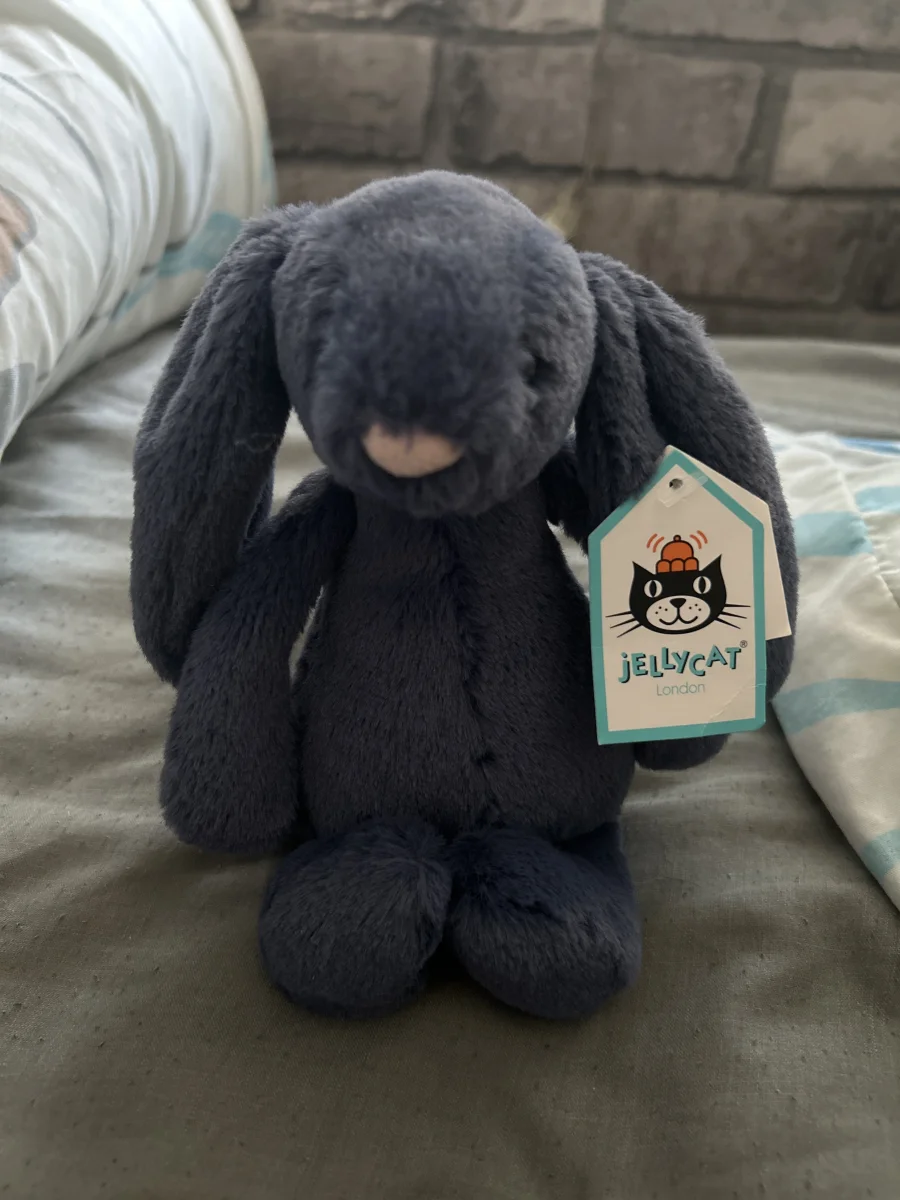 Tag - Bashful Navy Bunny - Small photo by angel01