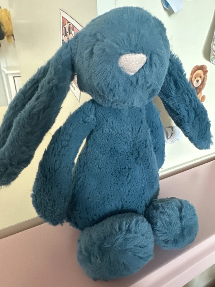 Front - Bashful Mineral Blue Bunny - Small photo by Gwynval