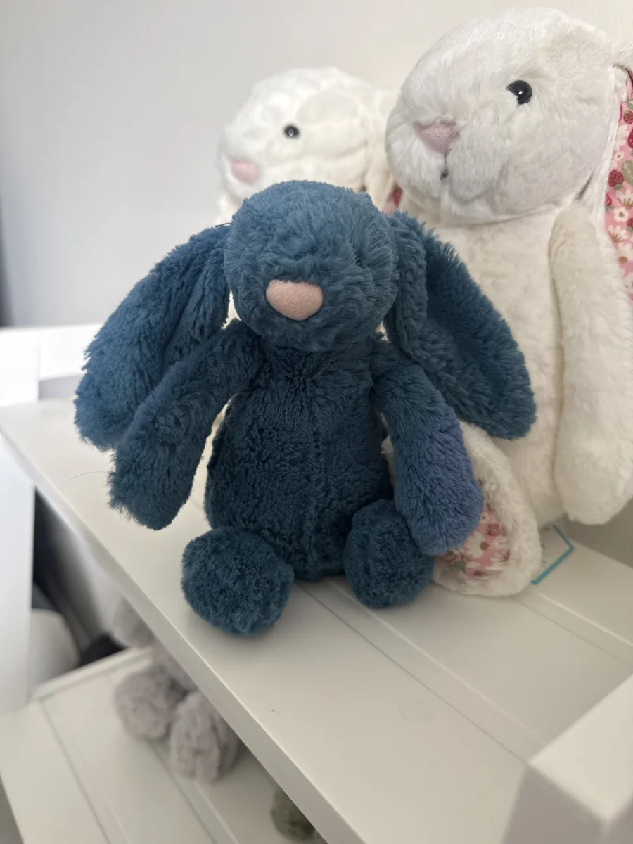 Front - Bashful Mineral Blue Bunny - Small photo by ToniMearns