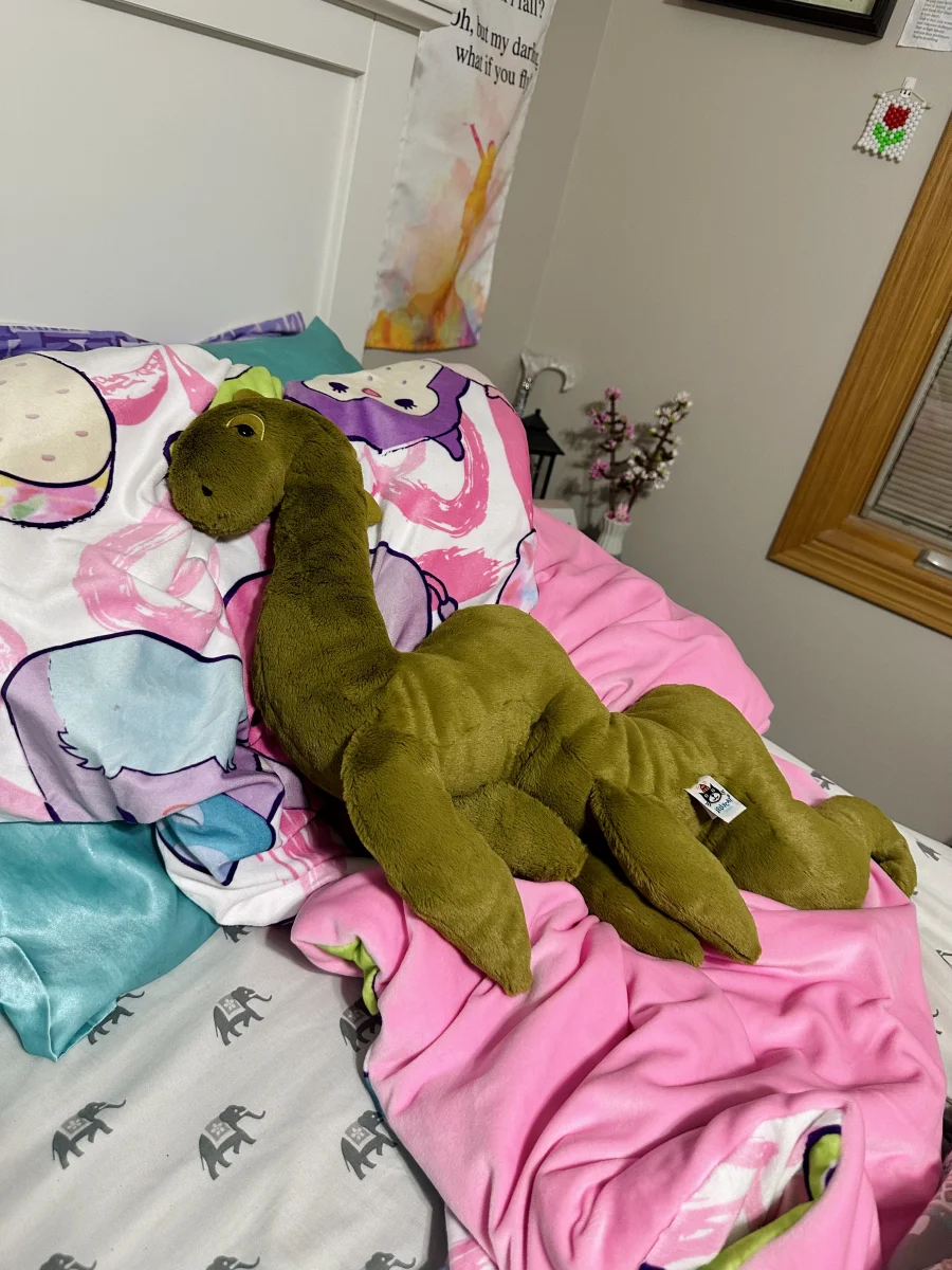 Side - Nessie Nessa photo by kc_plushies