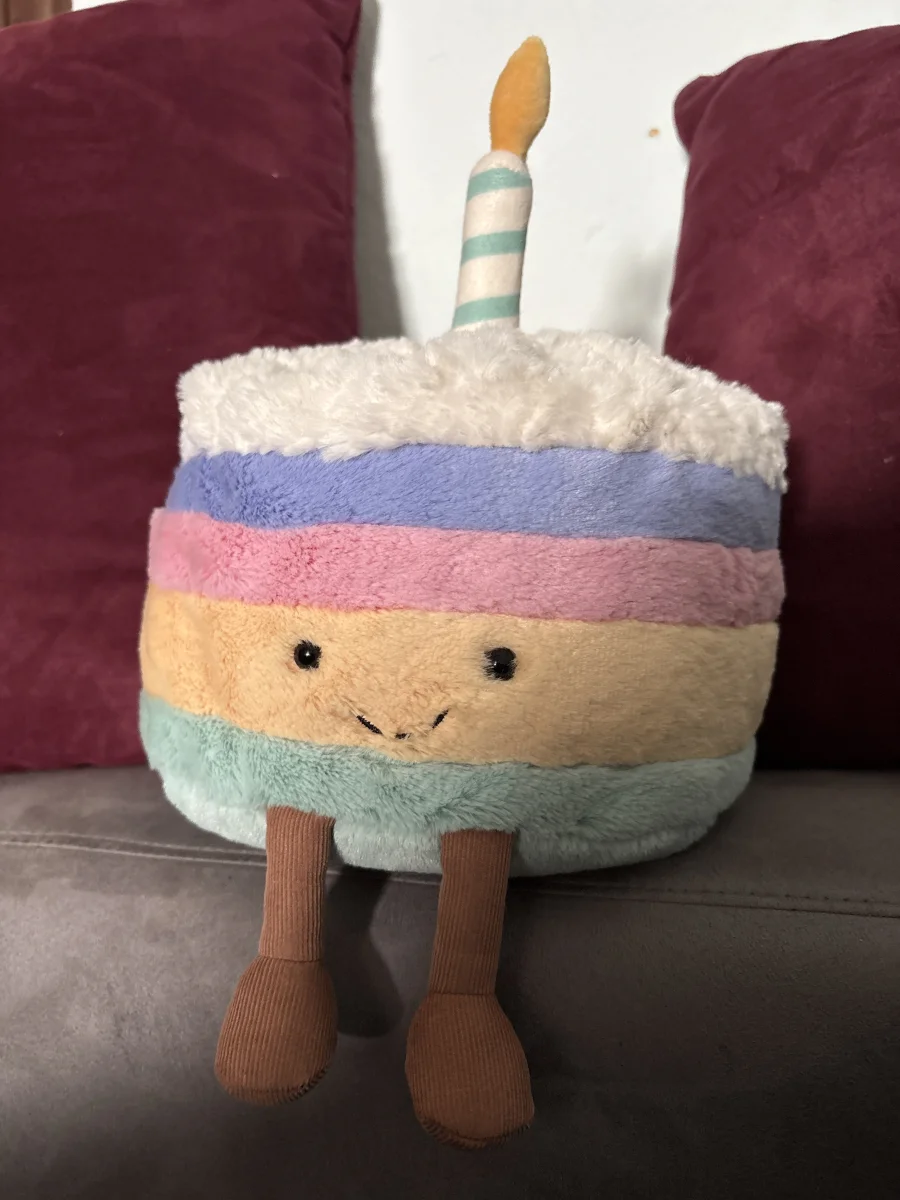 Front - Amuseables Rainbow Birthday Cake - Large photo by Stellicat