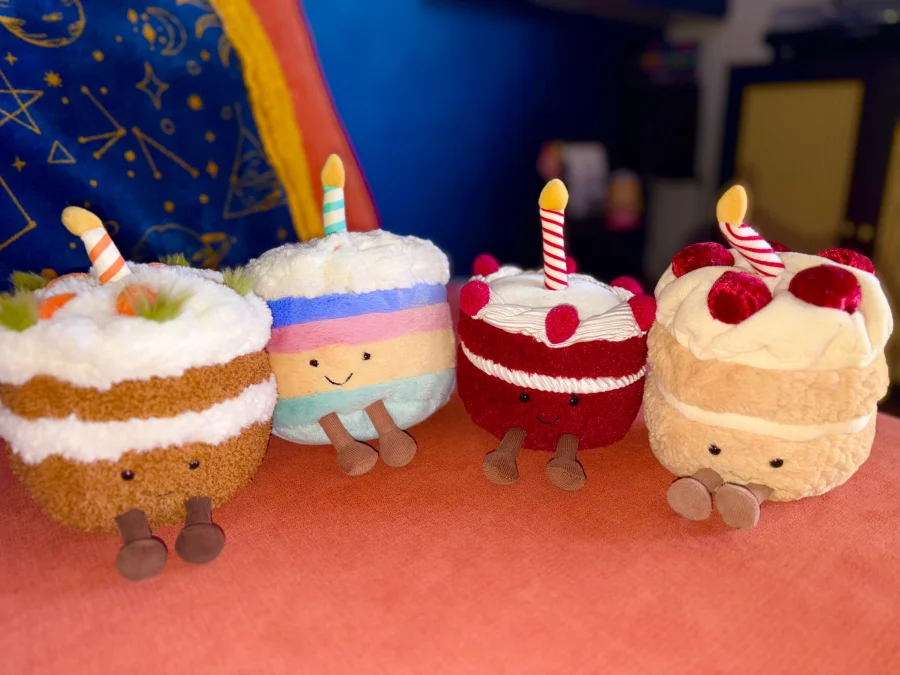 Amuseables Rainbow Birthday Cake - Medium Jellycat Photo by