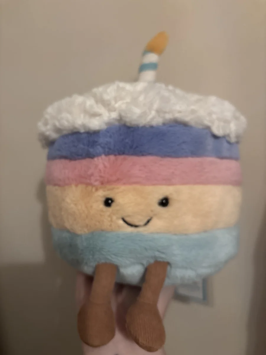 Front - Amuseables Rainbow Birthday Cake - Medium photo by Kelly_pJellycat