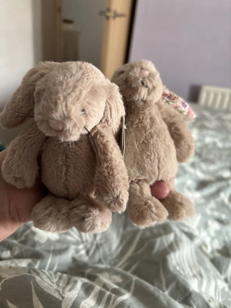 Front - Bashful Beige Bunny - Tiny photo by MellieB