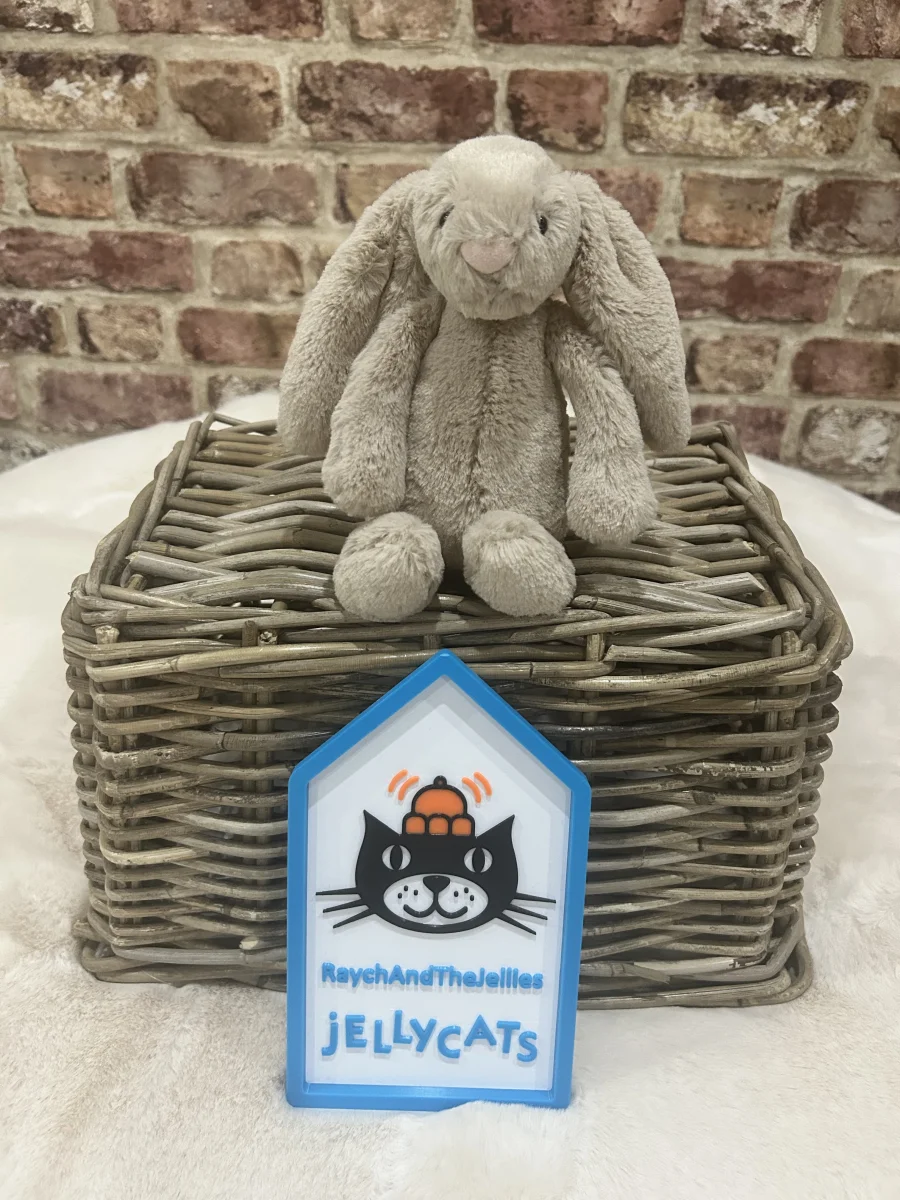 Front - Bashful Beige Bunny - Small photo by Raychandthejellies