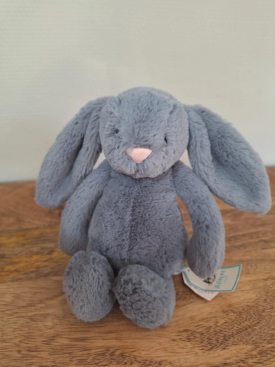 Front - Bashful Dusky Blue Bunny - Small photo by Sofie