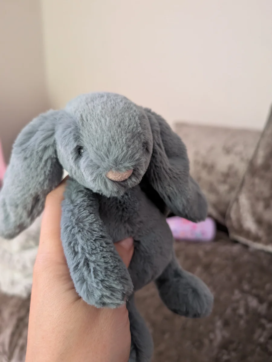 Front - Bashful Dusky Blue Bunny - Small photo by Jelly_shebear