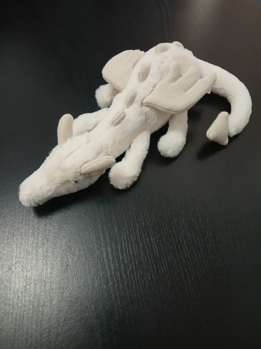 Side - Snow Dragon - Little photo by Jellycat_Dragon