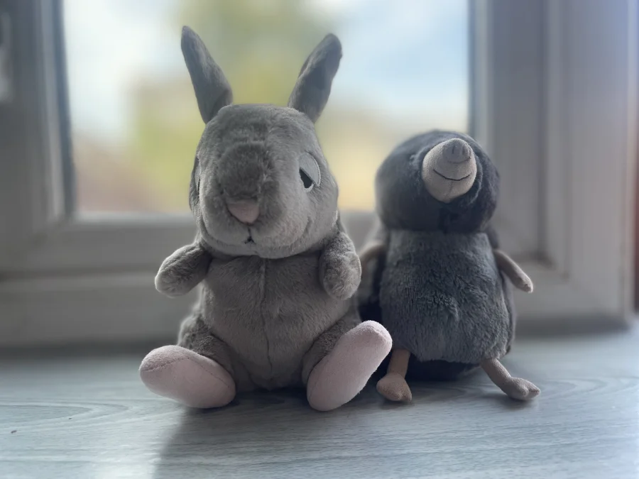 Front - Cuddlebud Bernard Bunny photo by Isla124