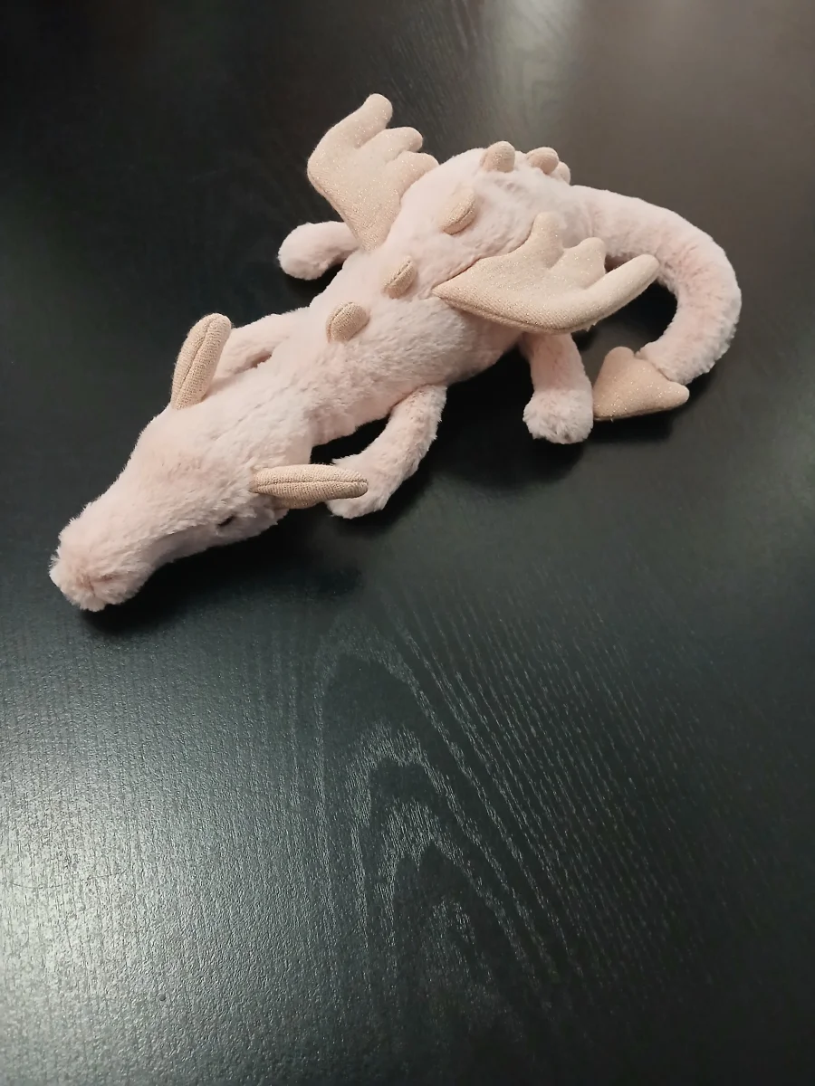 Side - Rose Dragon - Little photo by Jellycat_Dragon