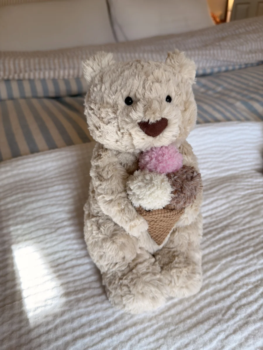 Front - Oatus Bear with Ice Cream 🇺🇸 photo by Saltedcoffee