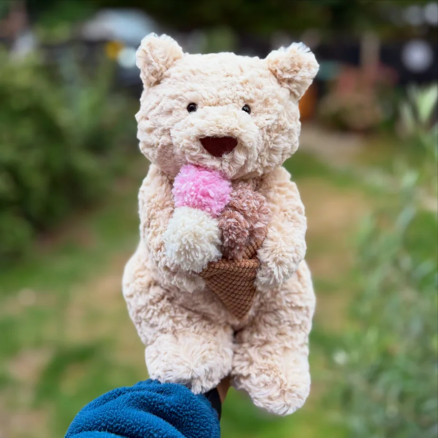 Front - Oatus Bear with Ice Cream 🇺🇸 photo by Smellyjellies