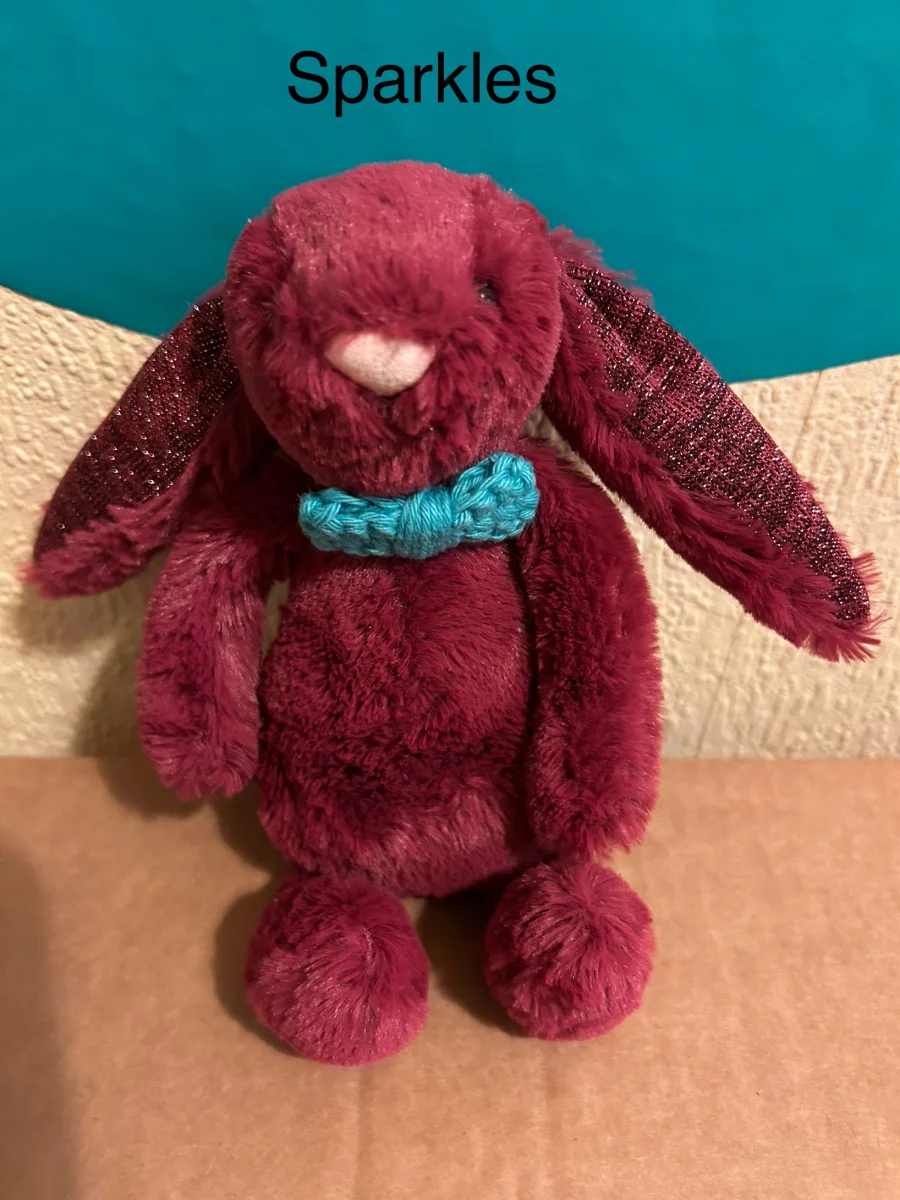 Front - Bashful Sparkly Cassis Bunny - Small photo by Slytherin2026
