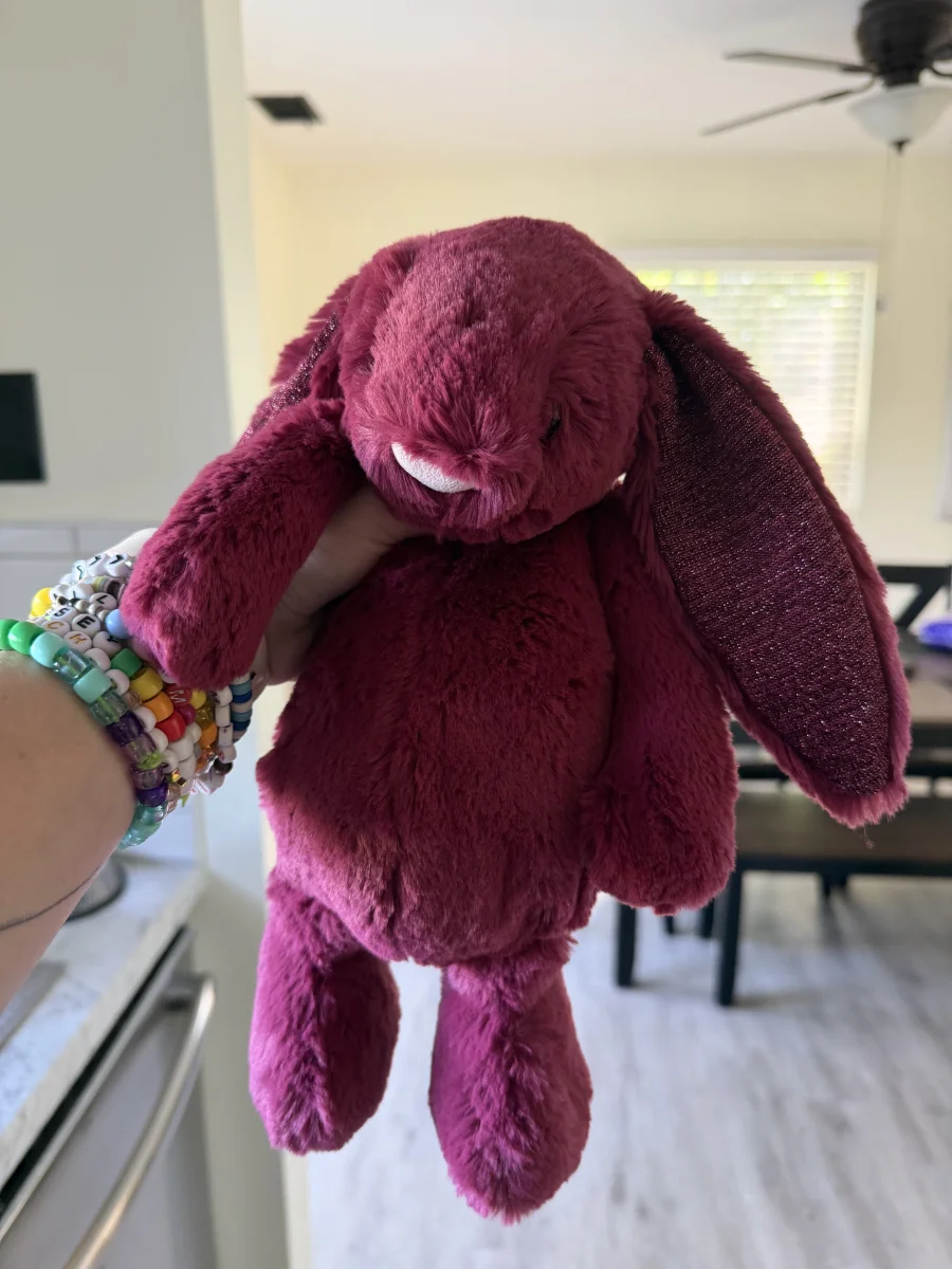 Bashful Sparkly Cassis Bunny - Medium Jellycat Photo by alinsey