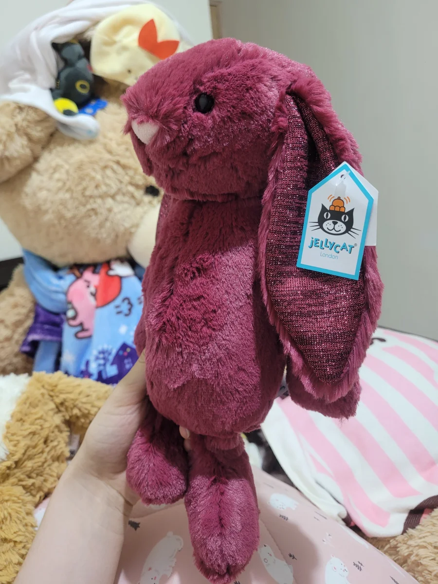 Side - Bashful Sparkly Cassis Bunny - Medium photo by Jelly_always