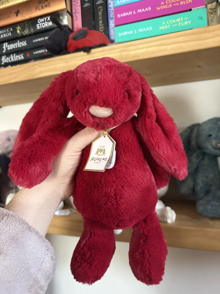 Bashful Luxe Bunny Scarlett Jellycat Photo by JellyElenJoy | Jelly Journal