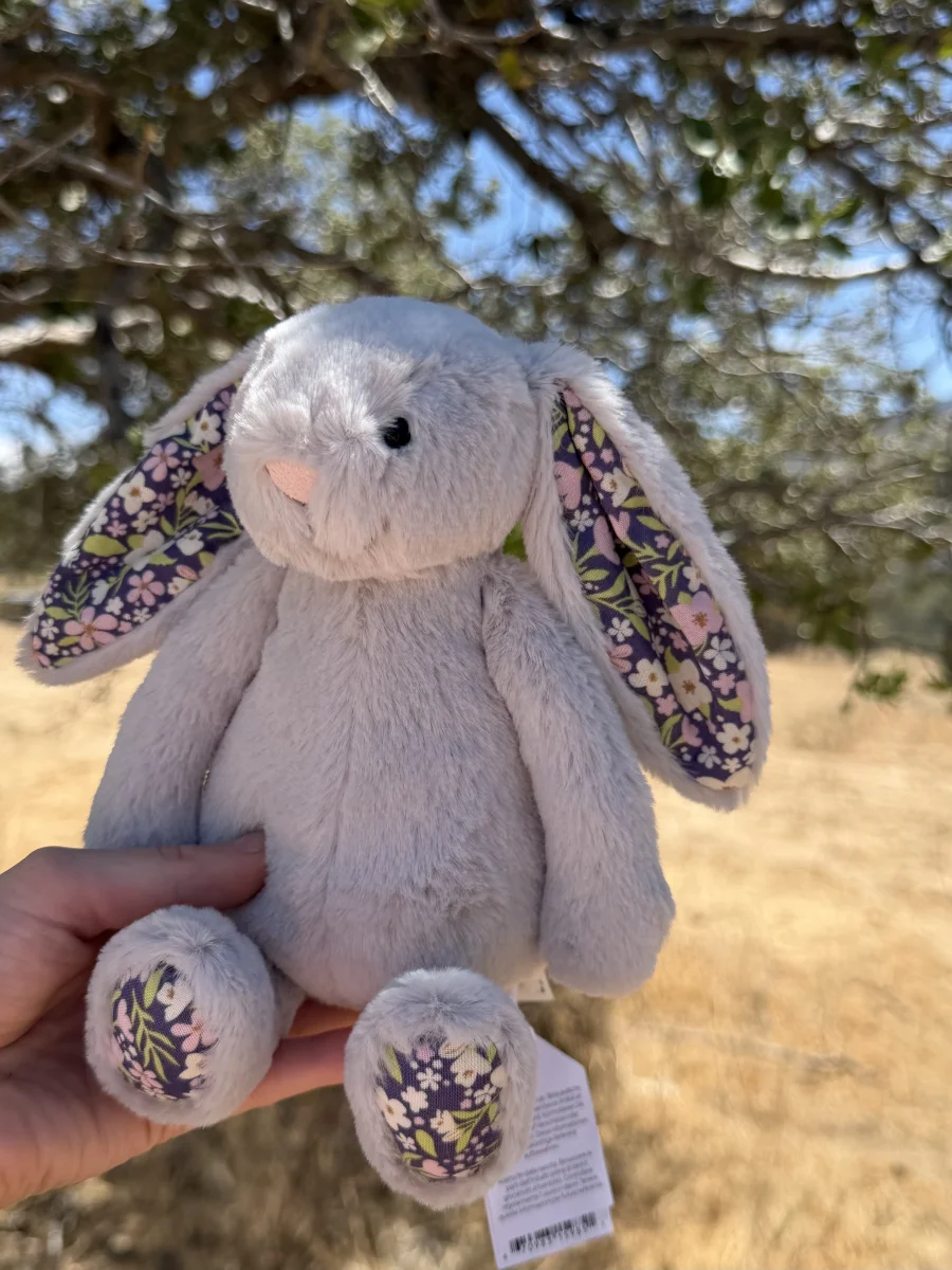 Front - Blossom Silver Bunny 'Bloom' - Small photo by jellycatangel