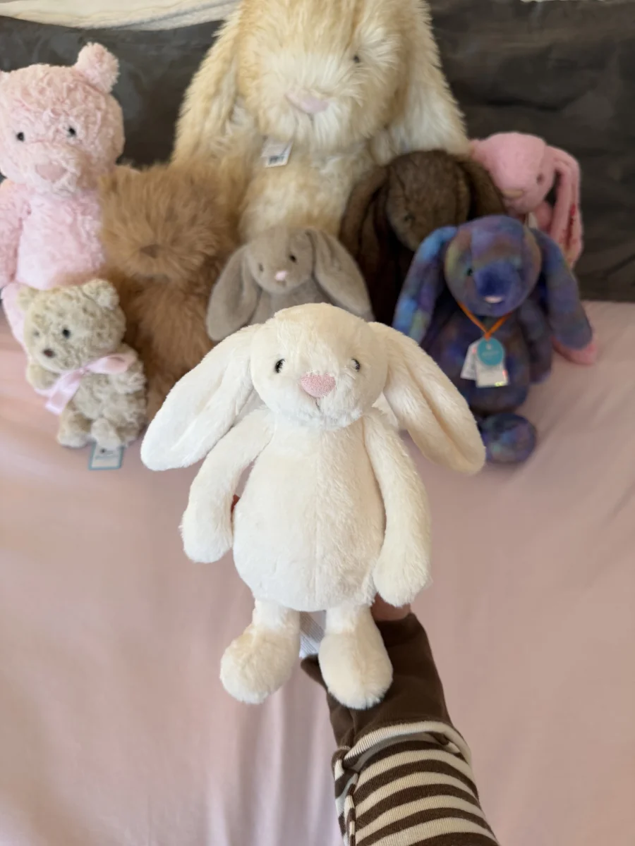 Front - Bashful Cream Bunny - Small photo by jellycatangel