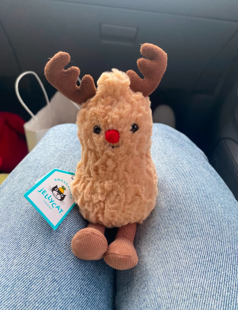 Front - Amuseables Peanut Reindeer photo by grayce