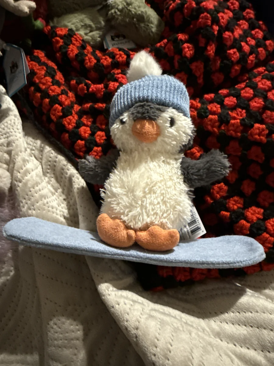 Front - Peanut Penguin Snowboarding photo by Alivia123