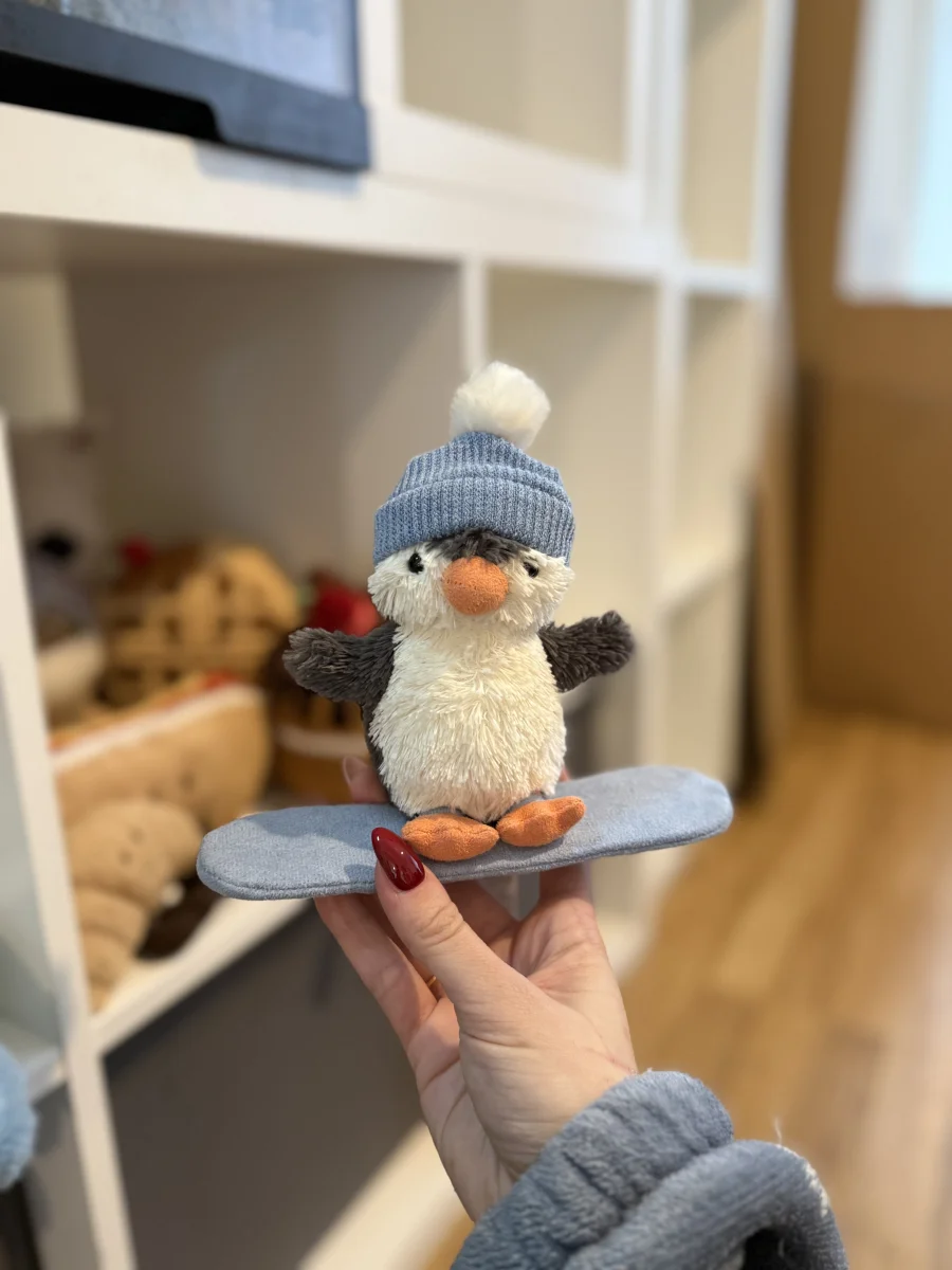 Front - Peanut Penguin Snowboarding photo by lily_capon