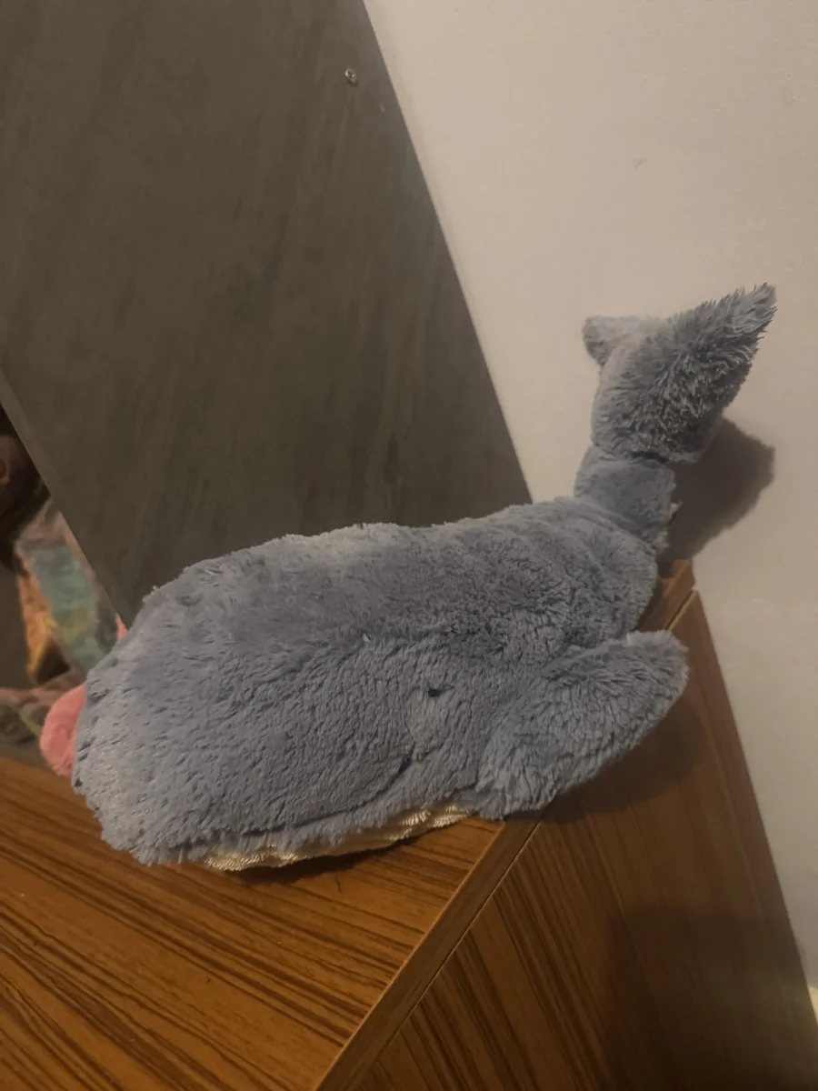 Side - Wilbur Whale Wooden Teething Ring photo by Stilley