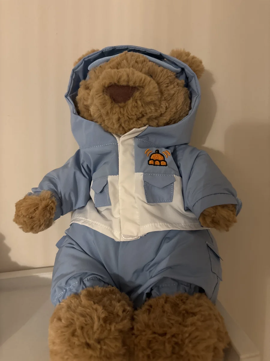 Front - Bartholomew Bear 'Snow Suit' photo by Kelly_pJellycat