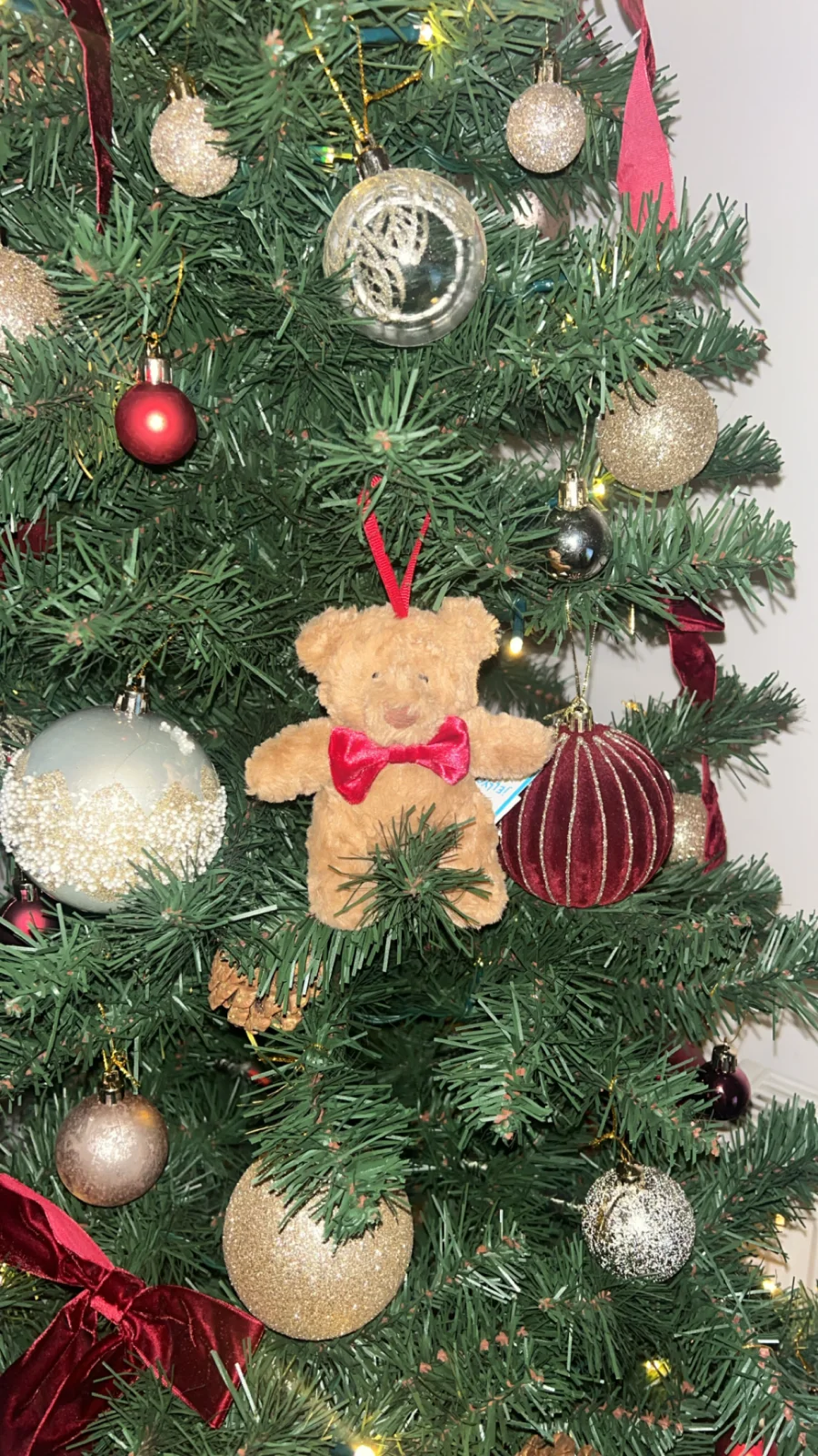 Front - Bartholomew Bear Tree Decoration photo by amyland84