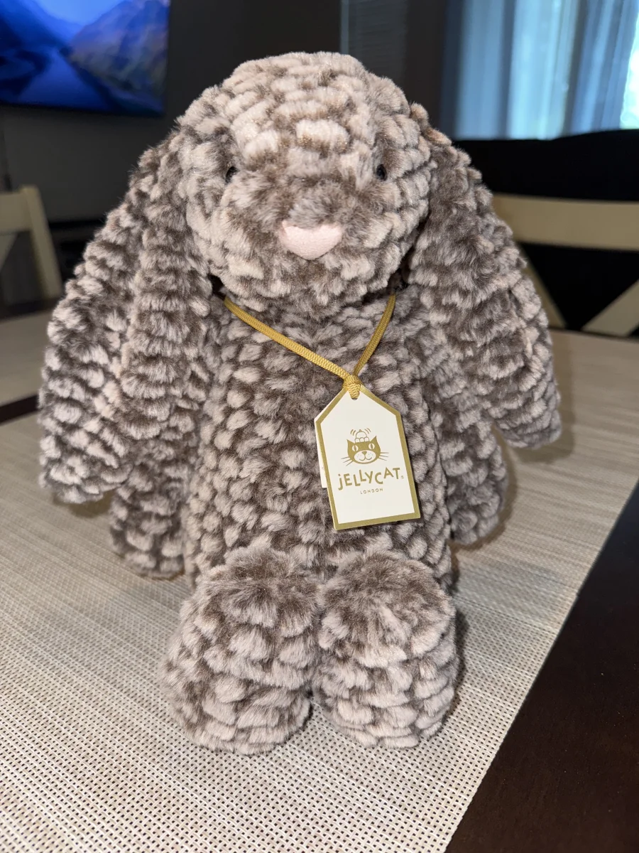 Front - Bashful Luxe Bunny Pine photo by sophiedonovann