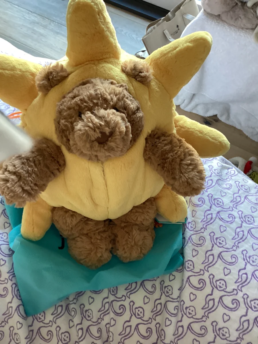 Front - Bartholomew Bear Sun Outfit photo by Jellycataddie