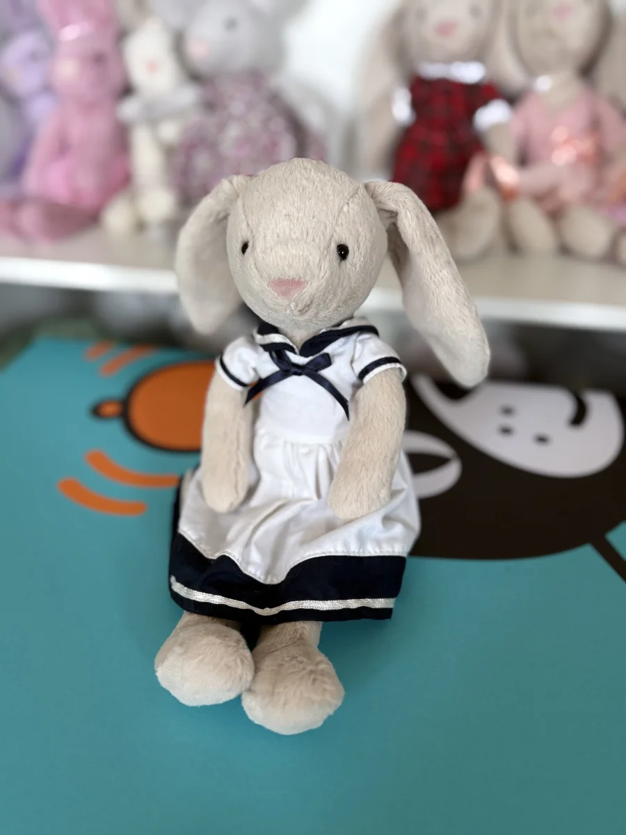 JELLY CAT／ Sailing Lottie Bunny Lottie Sailing Bunny Jellycat Photo by jojokitty | Jelly Journal