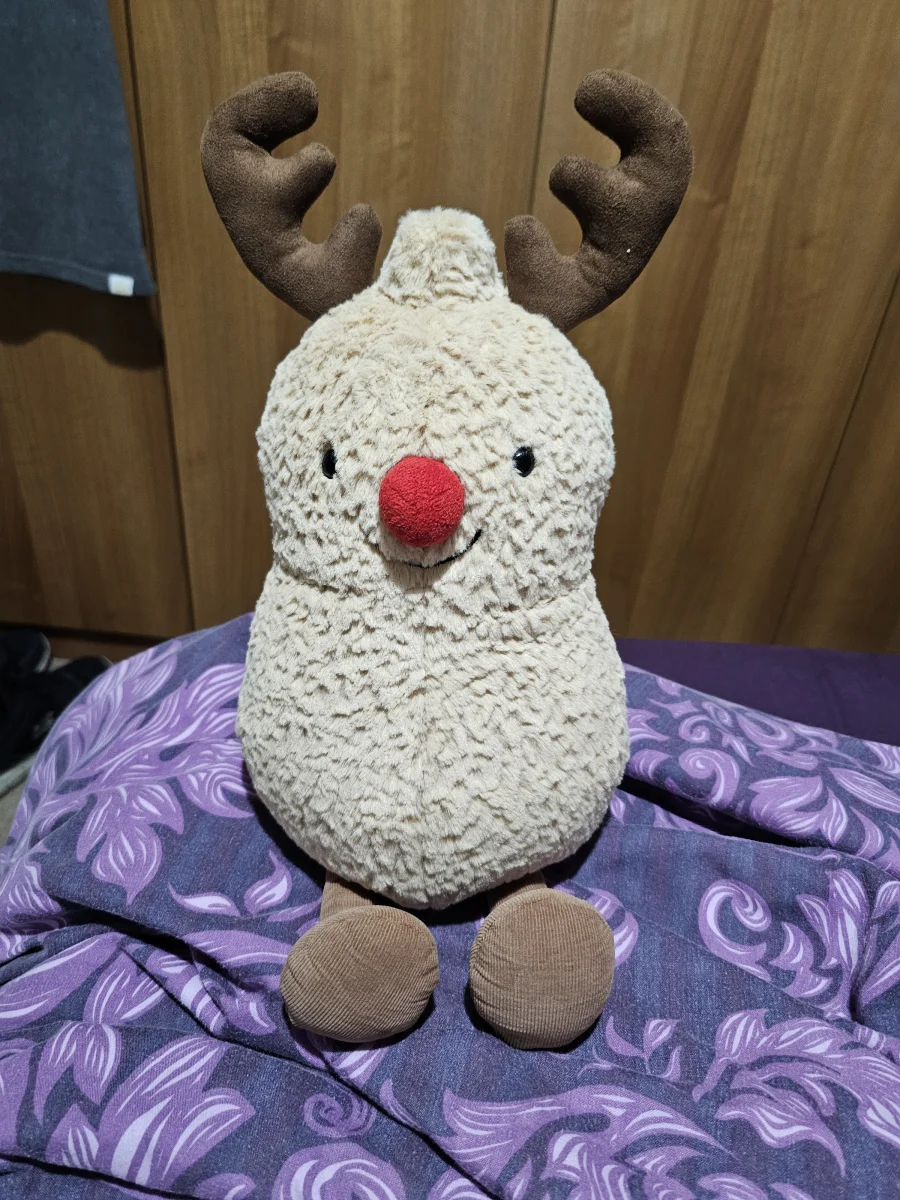 Front - Amuseables Peanut Reindeer - Large photo by Jabbawokky21
