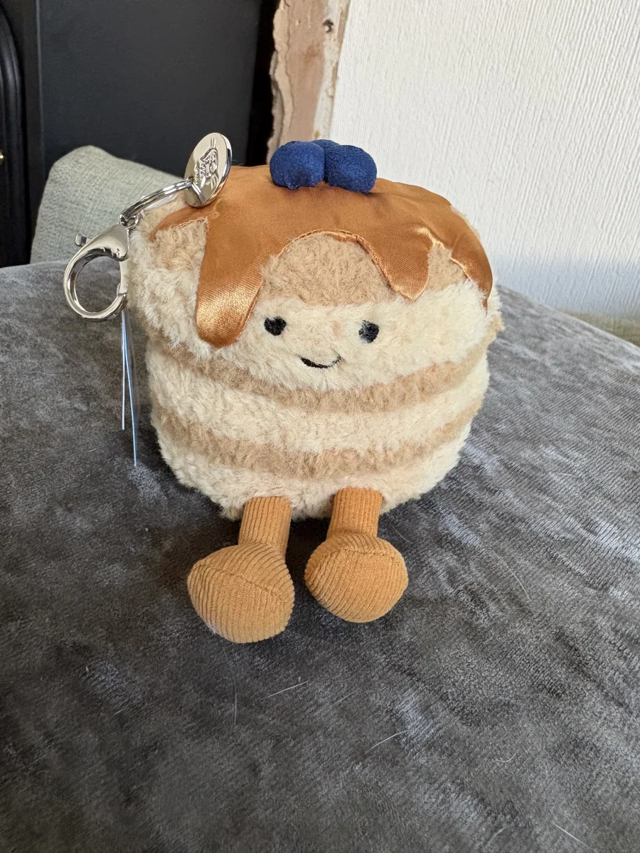 Front - Amuseables Fran Pancakes Bag Charm 🇺🇸 photo by justagirlandherjellies
