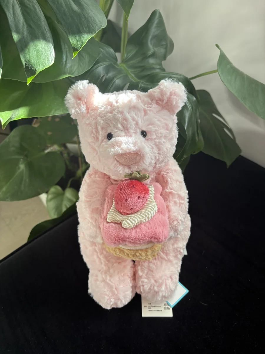 Front - Leola Bear with Strawberry Cake photo by scarlettsjellies