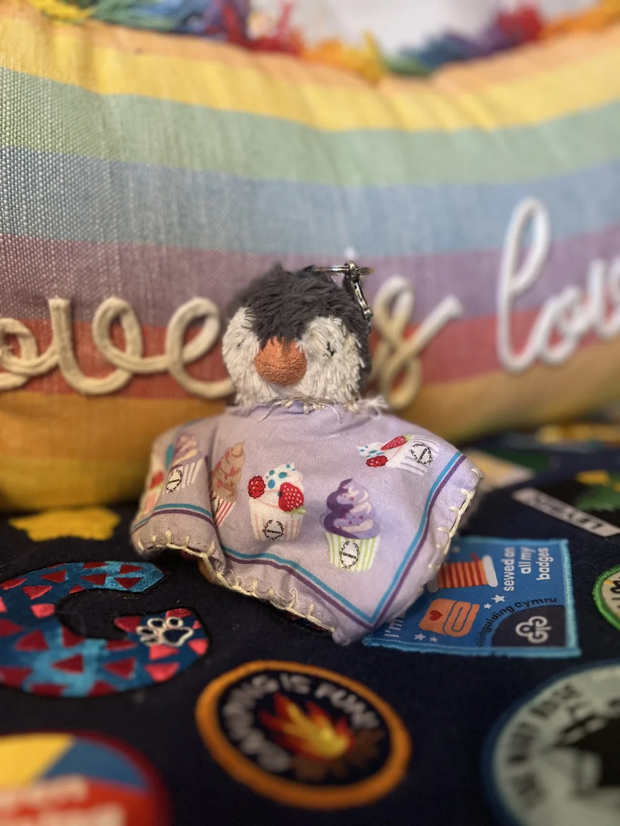 Front - Peanut Penguin Bag Charm photo by Megan_Daffodil