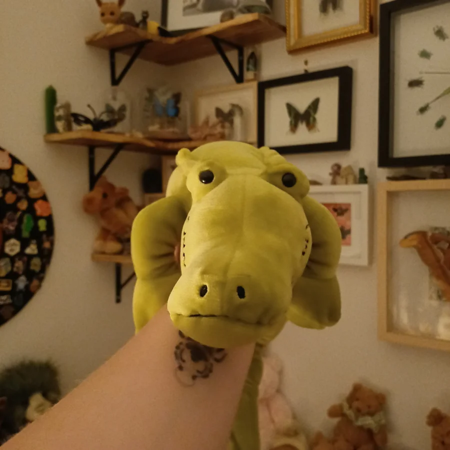 Front - Zigzag Croc photo by herbgardenplush