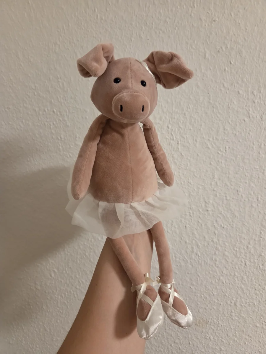 Front - Dancing Darcey Piglet - Medium photo by Helena