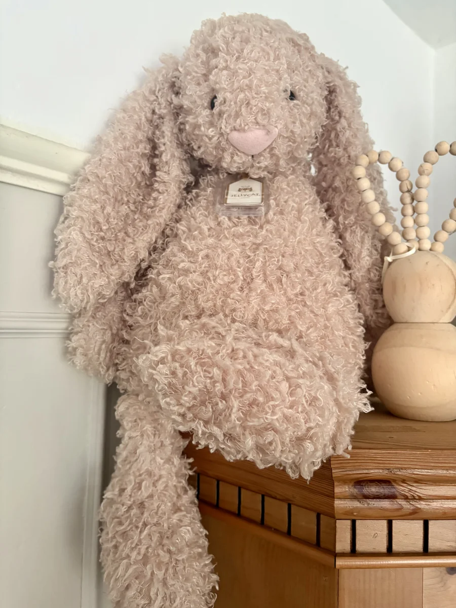 Front - Bashful Luxe Bunny Curly - Huge photo by DuckiePops