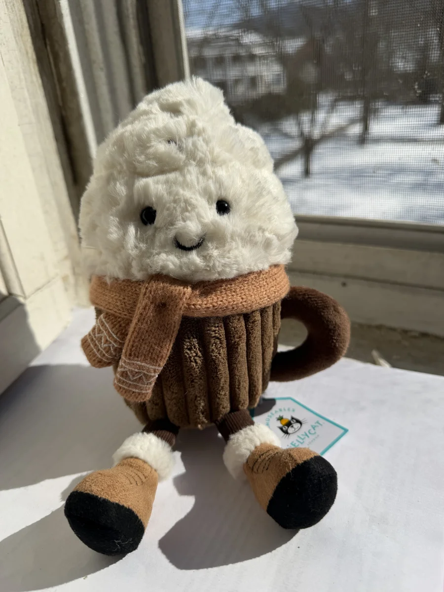 Amuseables Scarffles Hot Chocolate Jellycat Photo by katsjellies
