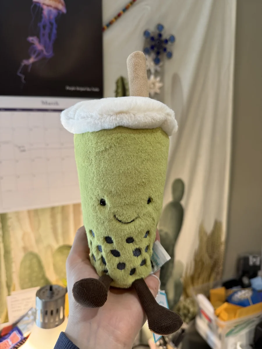 Front - Camellia Matcha Bubble Tea photo by amandamariejelly