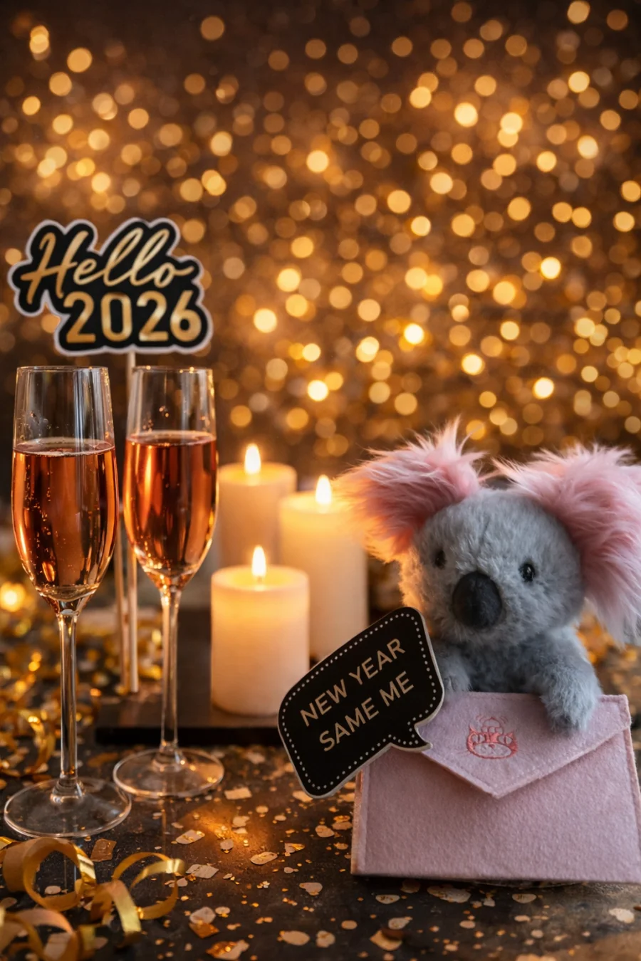 Front - Koala with Message photo by JellycatNL