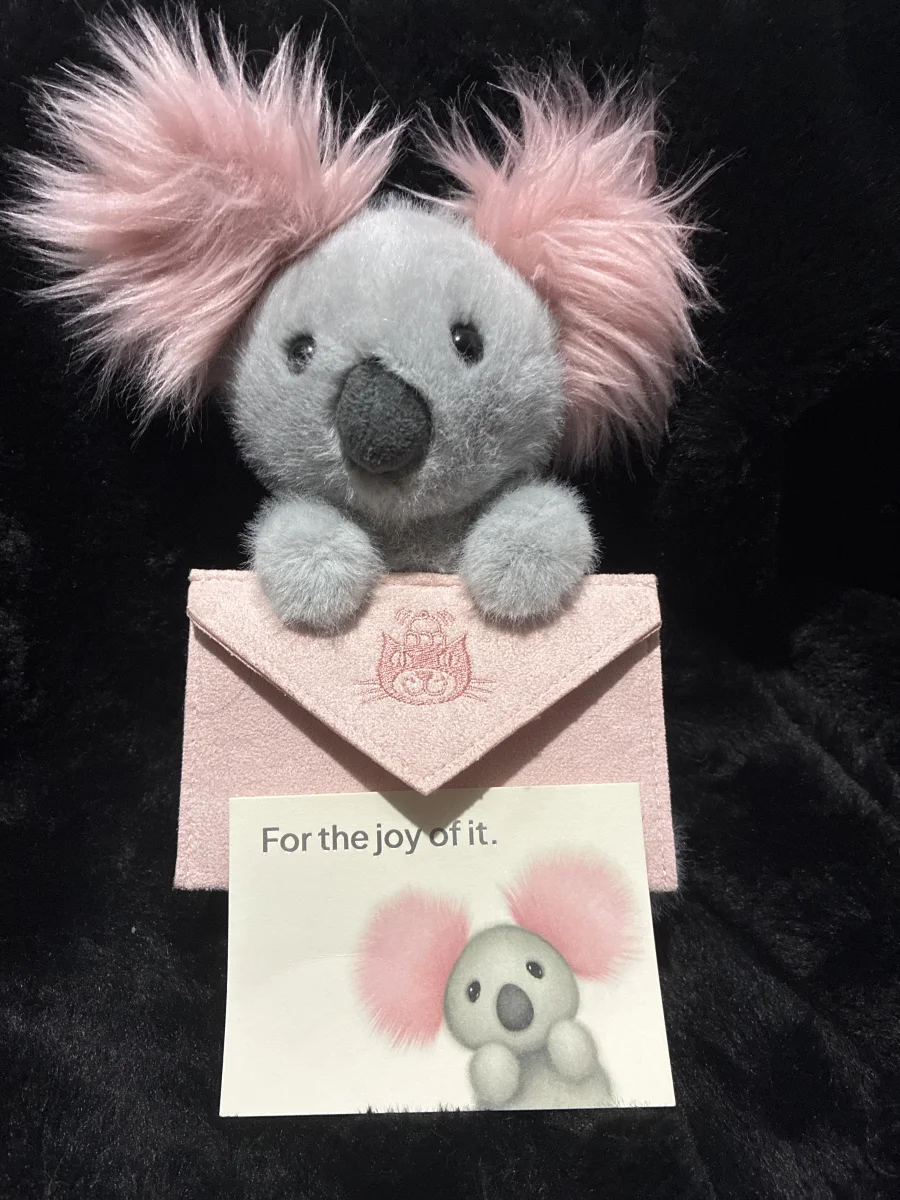 Front - Koala with Message photo by Jellybunnys1984