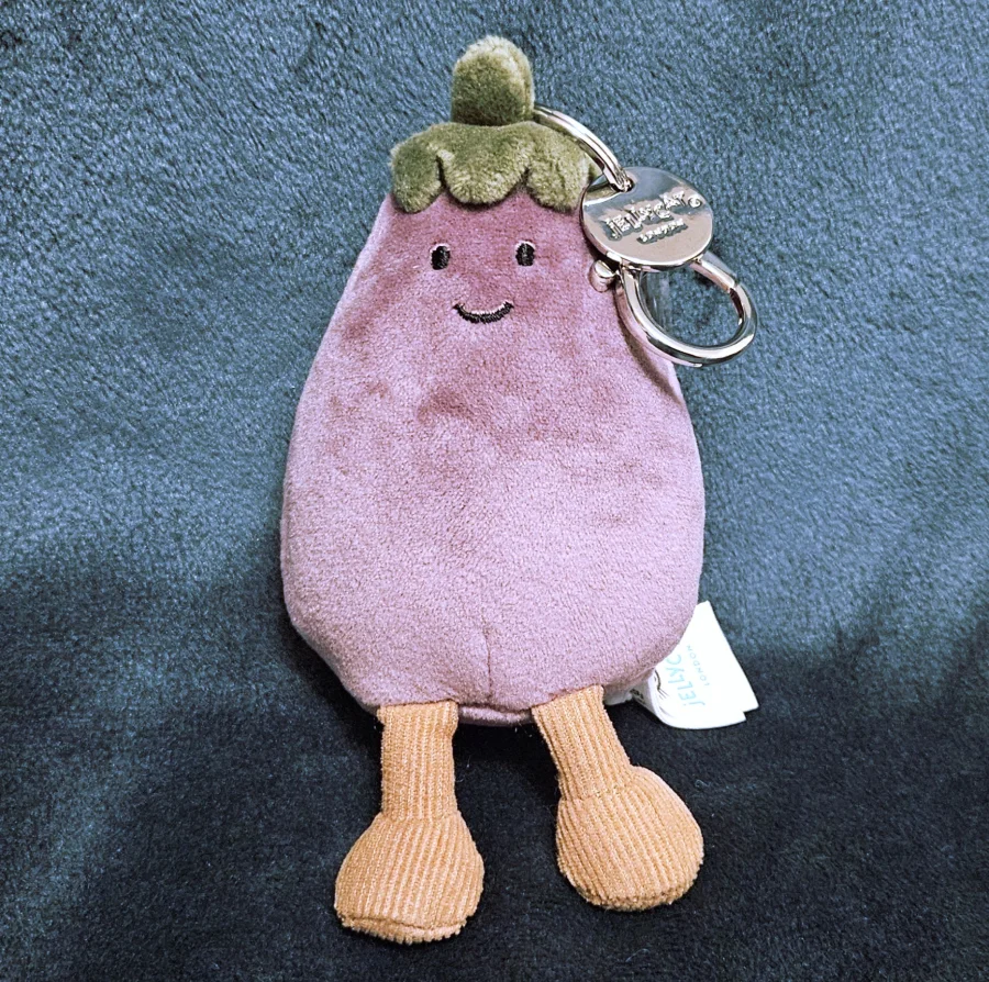 Front - Amuseables Aubergine Bag Charm photo by minnievan