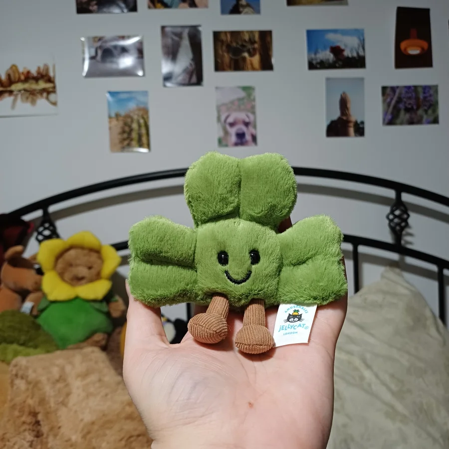 ジェリーキャット Siofra Shamrock Bag Charm Amuseables Siofra Shamrock Bag Charm - Official Jellycat