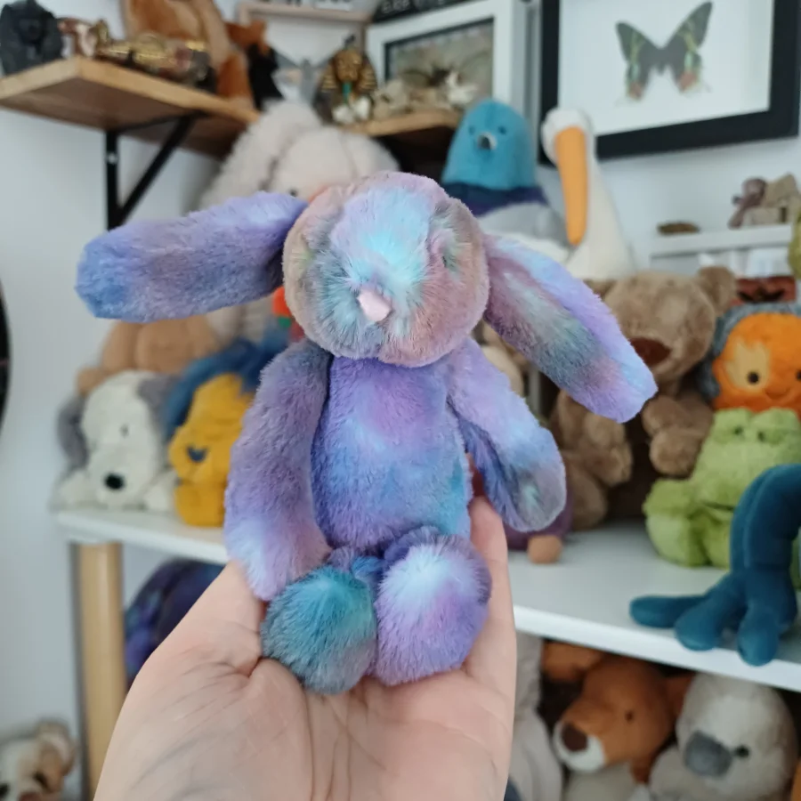 Zodihop Luxe Bunny Bag Charm Jellycat Photo by herbgardenplush
